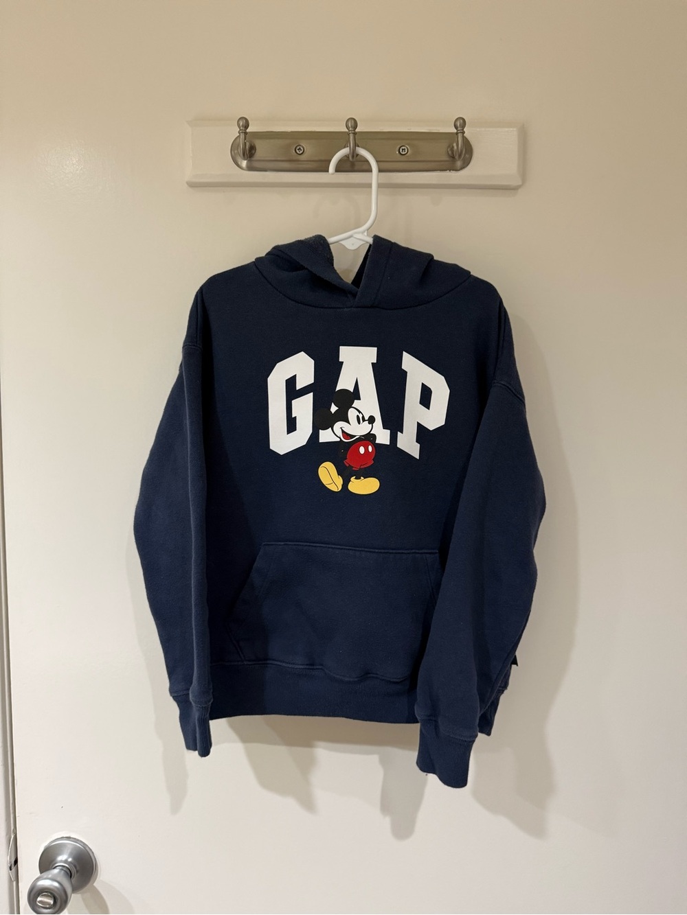 GAP Mickey Mouse Navy Hoodie Youth/Kids S